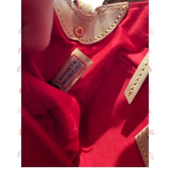 Dooney & Bourke Colorful Heart Satchel - Picture 7 of 10